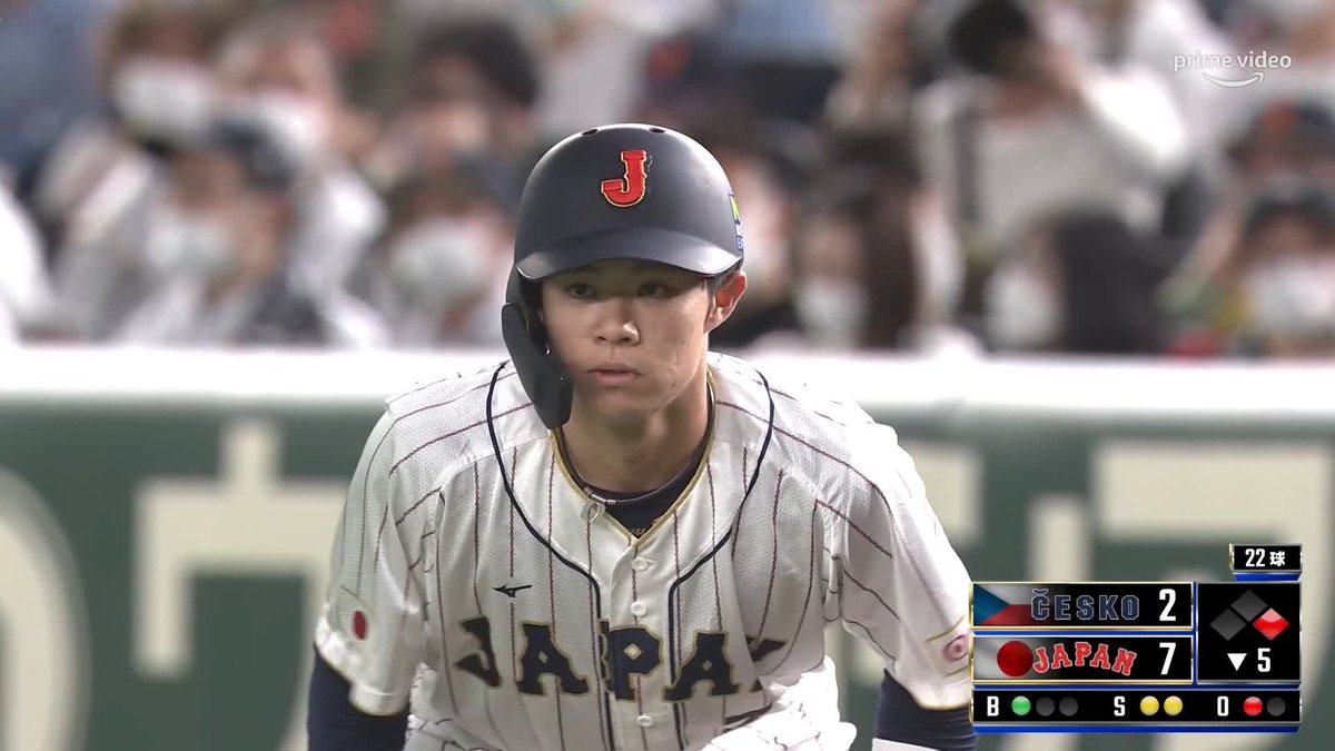 WBC2023 5回裏 🇯🇵 攻撃中＞ 侍ジャパン 7-2 チェコ共和国