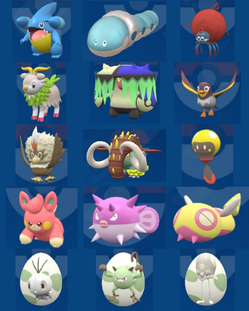 ✨Sorteo Legit Shiny Pokémon SV✨

Requisitos: RT + ❤️

2 Ganadores podrá elegir 1 Shiny de la imagen (Podría haber más si consigo otro repetido) 🎁

Termina Miércoles 15⏳

Suerte 💕
