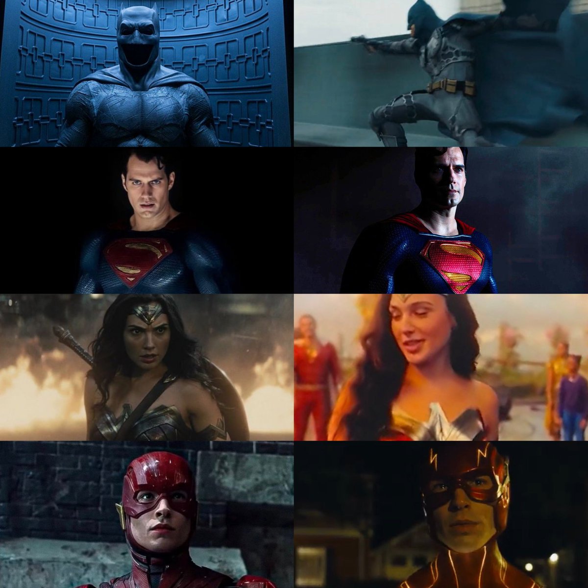 callouswayne's tweet photo. With Snyder            Without Snyder https://t.co/J1YTAJPkns