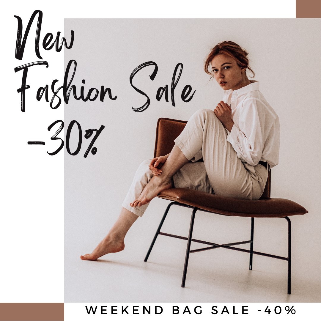 chiqqitamode's tweet photo. 🚨 Fashion alert! 🚨 Get your wardrobe ready for the new season with Chiqqita's sale! Enjoy -30% on all products and -40% on bags this weekend! Shop now and slay the fashion game with Chiqqita! 💃👜 #ChiqqitaFashion #SaleWeekend #Fashionista #sale #bags #milano https://t.co/PgMSA0Z2xb