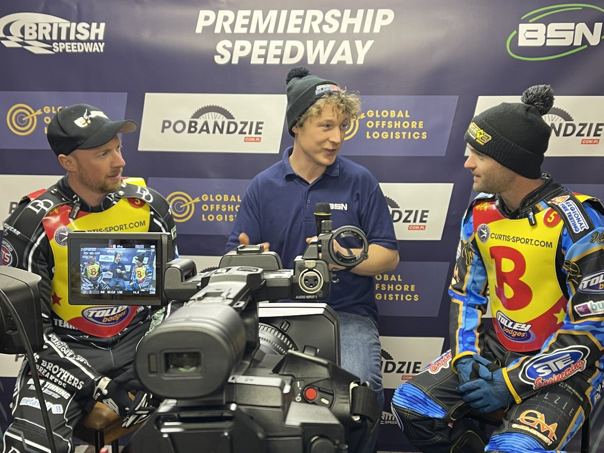 Birmingham Speedway (@brumspeedway) on Twitter photo 📸😍
James Wright and Justin Sedgmen represent us at today’s British Speedway Network press day at Redcar.
The season is just around the corner! 🙌
#GiveUsAB 🅱️ | <a href="/CurtisSport/">Curtis Sport</a> 📸😍
James Wright and Justin Sedgmen represent us at today’s British Speedway Network press day at Redcar.
The season is just around the corner! 🙌
#GiveUsAB 🅱️ | <a href="/CurtisSport/">Curtis Sport</a>