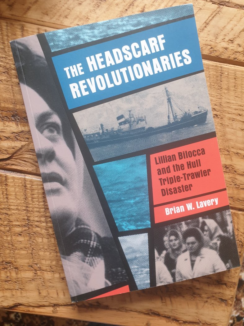 Thanks to @brianlavery59 for a signed copy of his book. Love the title! Really important to collect and preserve these stories #fishingheritage #WearetheDocks @GrimsbyCreates