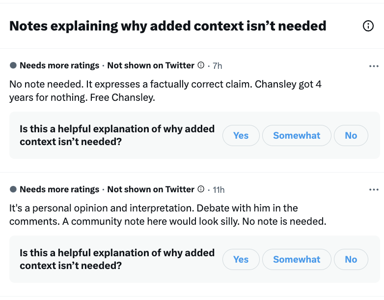 JuddLegum's tweet image. 4. Here is the discussion of Musk&apos;s tweet on @CommunityNotes, where Musk fans swarm the ratings