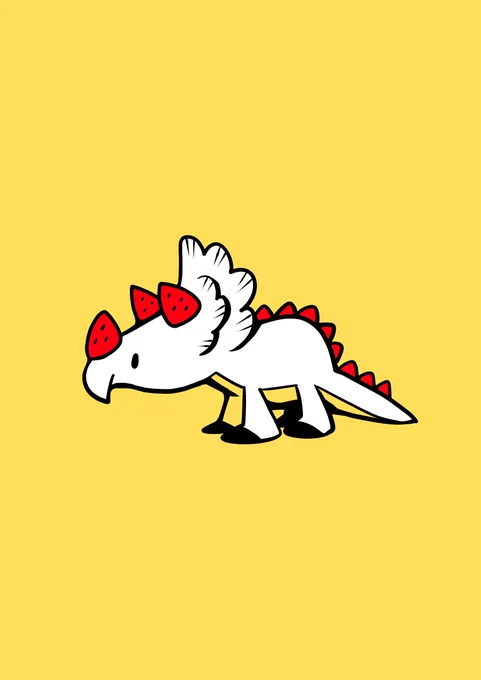 苺のトリケラトプス 