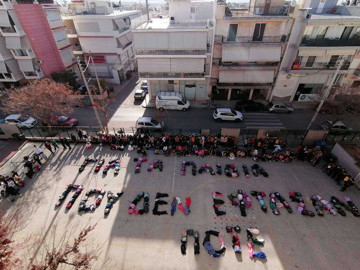LMousoudaki's tweet image. Για τα παιδιά που δεν έφτασαν ποτέ…6ο ΔΗΜΟΤΙΚΟ Ιλίου #Τεμπη #τεμπη_εγκλημα #mathites #Τεμπη_Τραγωδία #Τεμπη_εγκλημα_Μητσοτακη