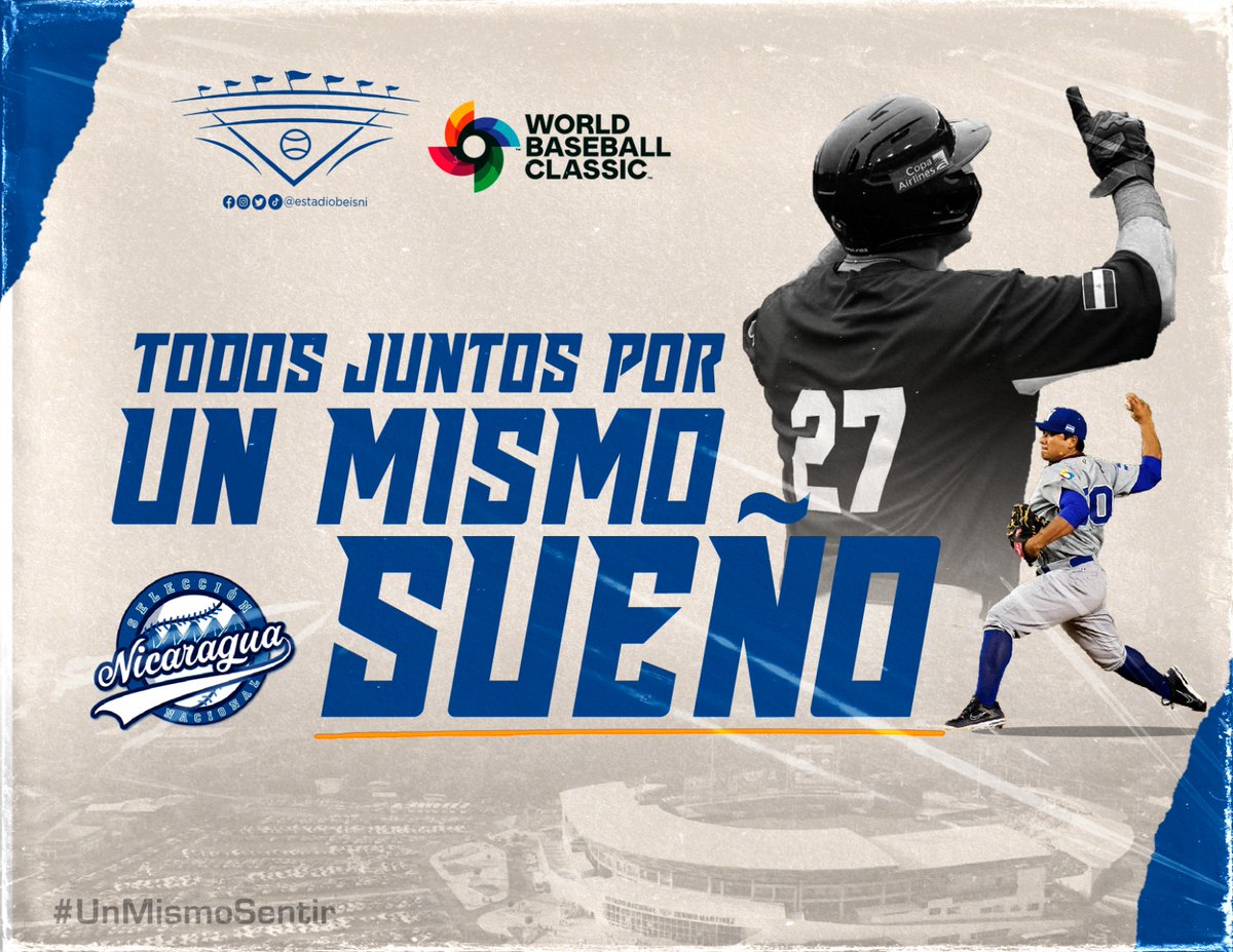 💥¡ES HOY! ¡ES HOY!
⚾Hoy es el debut de la <a href="/selebeisbolnic/">Selección de Nicaragua</a> 🇳🇮 en el <a href="/WBCBaseball/">World Baseball Classic</a>🌎 y podés disfrutarlo en pantalla gigante en el #EstadioNacionalSoberania🏟️

🆚🇵🇷 Puerto Rico
⌚11:00 am

#WorldBaseballClassic #wbc #Baseball #Nicaragua