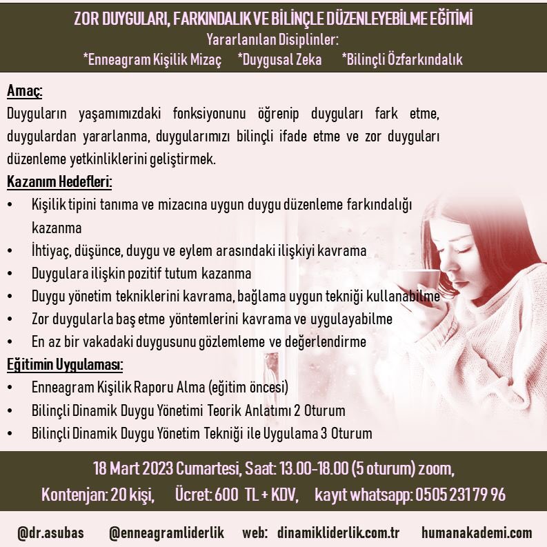 #farkındalık #bilinç #eğitim #felsefe #psikoloji #duygusalzeka #özfarkındalık #enneagram #kişilik #mizaç #kişiselgelişim #motivasyon #duygudüzenleme #bilim #iletişim #ilişkiler #liderlik #ebeveyn #çocuk