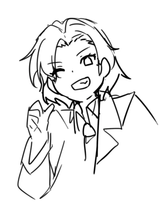 息抜き、顔だけ描くの楽しいわね 