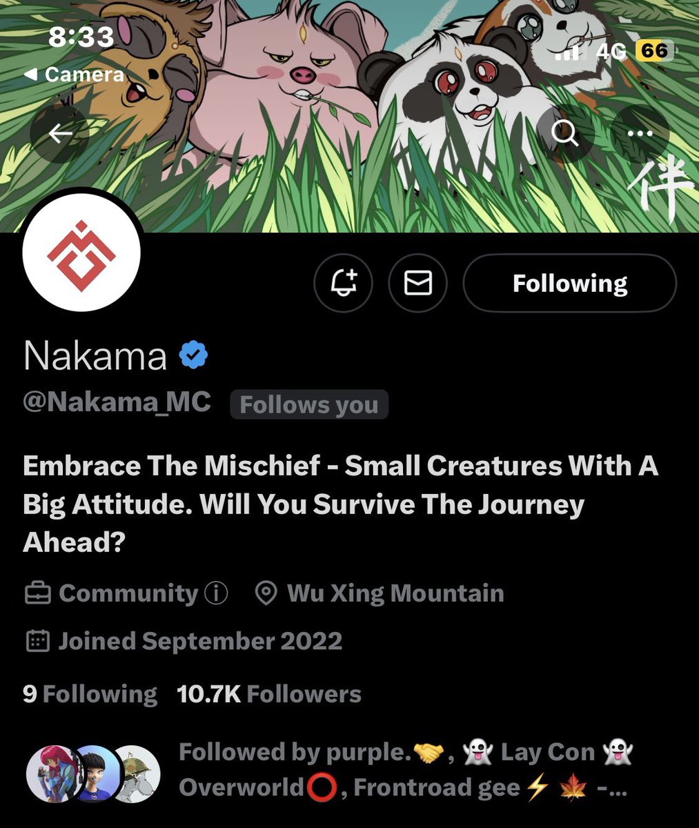 Build a STAGE with us, and we will shine the SPOTLIGHT on you ⭕️ @Nakama_MC 🙏

Celebrating our 10k milestone in 17 days with the Inner Circle ❤️