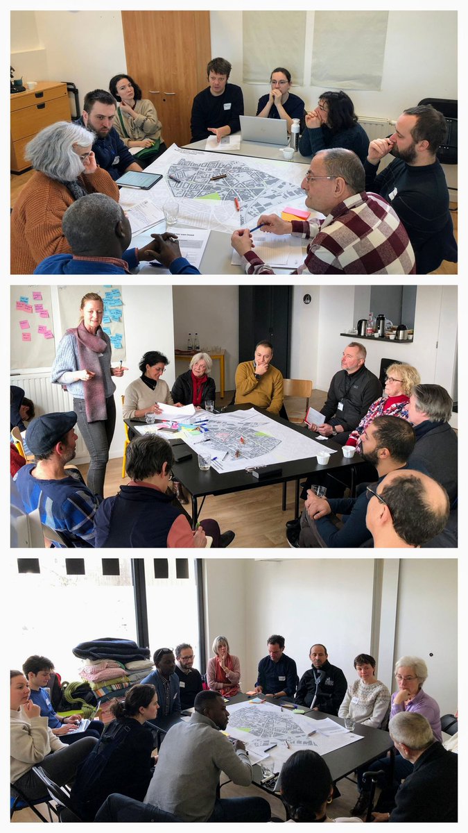 Ce matin, première assemblée citoyenne pour le quartier #scheut à #Anderlecht dans le cadre du projet #megafon 💪