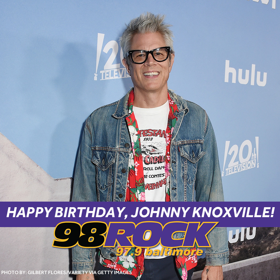 Happy Birthday to actor, producer and stunt performer Johnny Knoxville! 