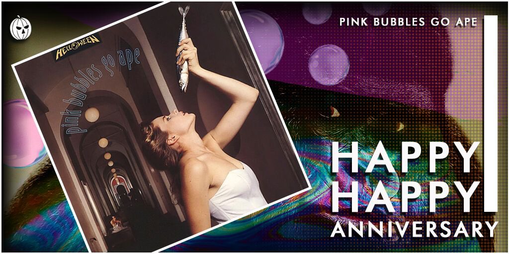 Helloween on Twitter: “🎃🐵 So loud for heaven’s sake: “Pink Bubbles Go