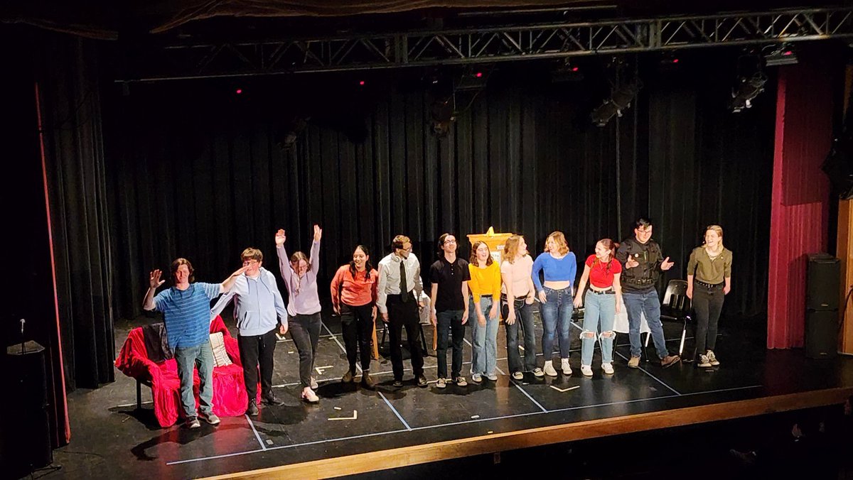 backstagegal's tweet photo. Bravo and Congratulations to @lavalhighschool for your performance of "It's Not You, It's Me" at #dramafest2023 #collaborationmeetscreativity @NLESDCA https://t.co/DUcy39VC0j
