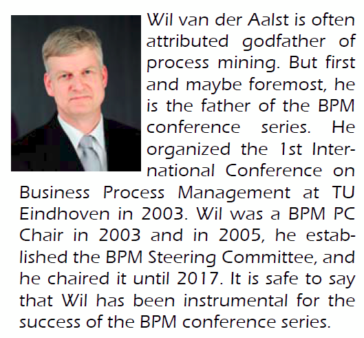janmendling's tweet photo. Some important news on the steering committe of the @BPMConf. We thank leaving SC member @wvdaalst for his leadership and contributions! 
Text by @mathias_weske https://t.co/8mTYM3nvhe