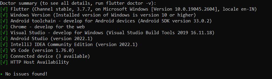 TiyaTwts's tweet image. Finally, the doctor found no issues! 🫡
All set to start building 🚀

#FlutterDevCamp
@gdg_london