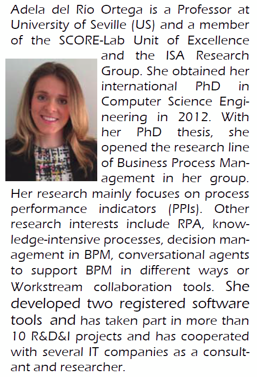 janmendling's tweet photo. We are glad to welcome @AdelRioOrtega as new member of the @bpmconf Steering Committee! https://t.co/wq6OBkdgR1