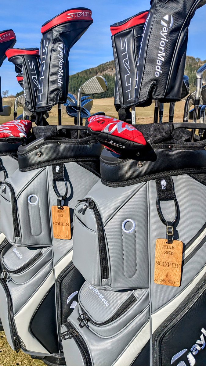 New Line Up !! 
We're really looking forward to welcoming our overseas visitors next month with our "Pitlochry Team TaylorMade" Stealth Hire Sets🏌️⛳ 
<a href="/ScottishGolf/">Scottish Golf</a> <a href="/TaylorMadeGolf/">TaylorMade Golf</a> <a href="/GolfPerthshire/">Golf Perthshire</a>