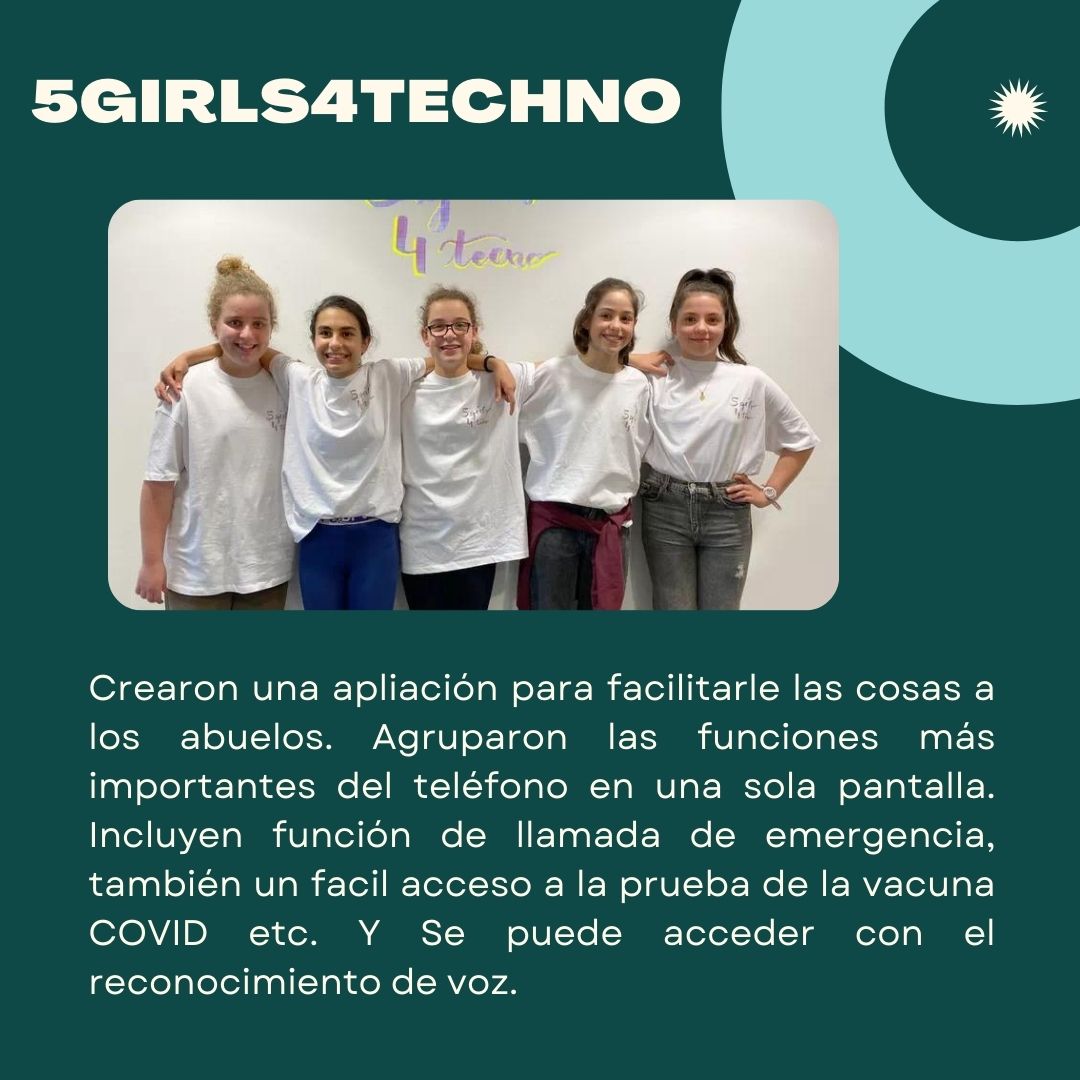 LemonPower10's tweet photo. Hoy os presentamos a las ganadoras regionales del año pasado de la categoría principiante. Las ganadoras fueron españolas. #technovation #techonovationgirls2023 #5girls4techno @talentostem @MMM_Academy https://t.co/M2jmj8b32O