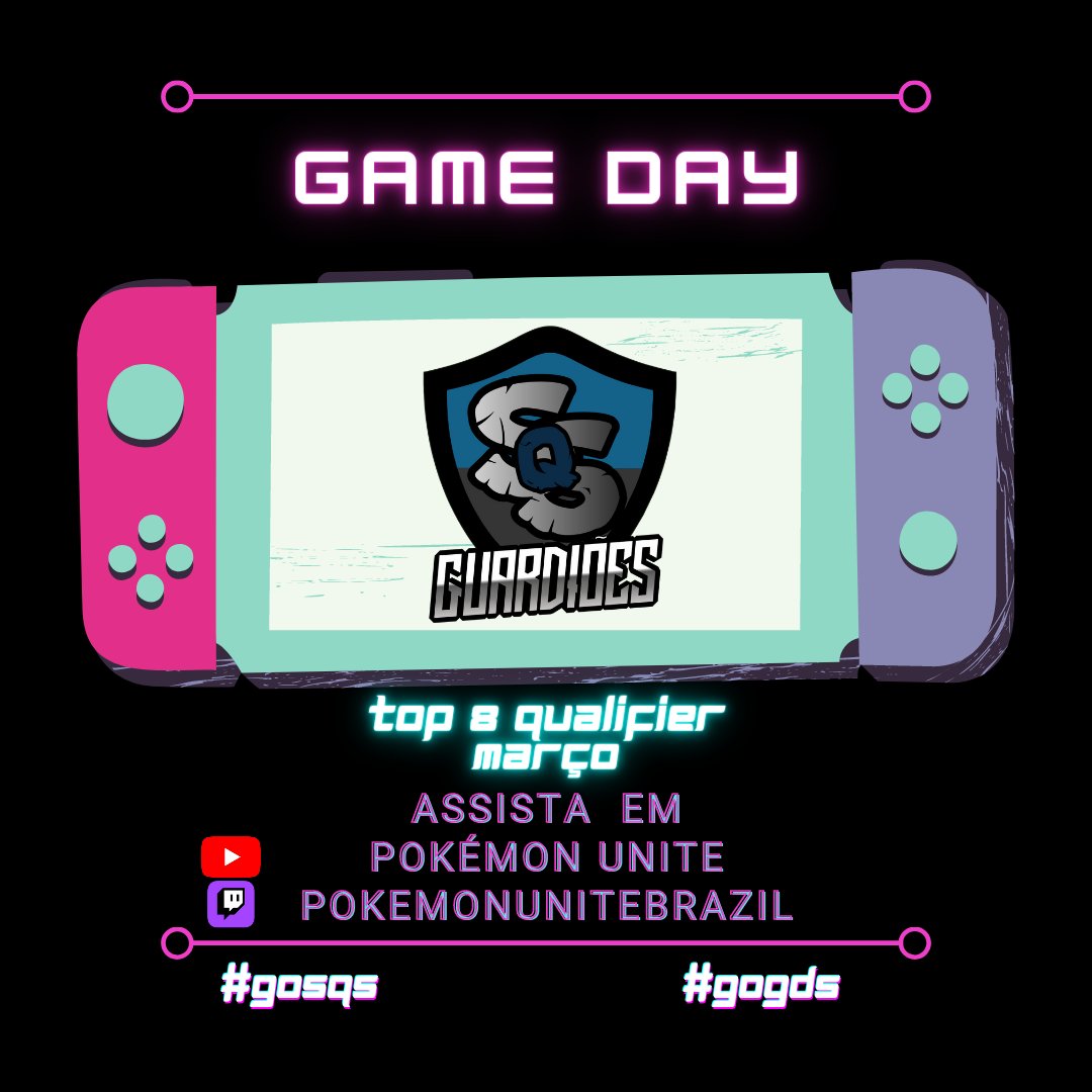 sqsesports5's tweet photo. Hoje tem Guardiões na sua telinha, vamos torcer pelos meninos alcançar o topo #GOSQS #GOGDS https://t.co/8cyqmXaVpJ