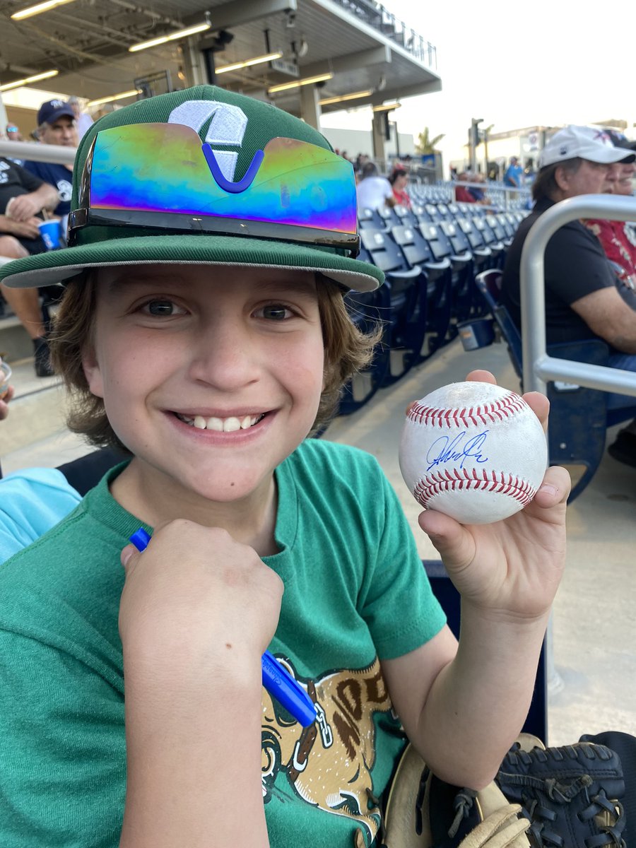 jpow1233's tweet photo. Have you ever had that moment where you know your making memories that will last forever? Yesterday, was that day. While walking to the car Nolan says “that was my best baseball experience ever” thanks @MLB @astros @Nationals @j_chisholm3 @noland811 https://t.co/z4wWl6lN0m