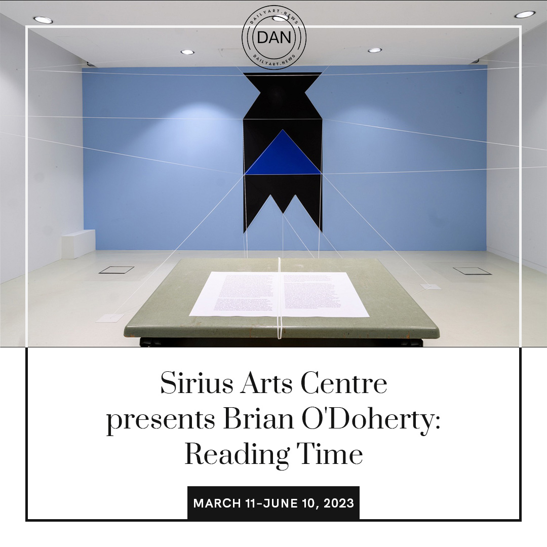 DailyArt_News's tweet photo. Sirius Arts Centre presents Brian O'Doherty: Reading Time. @SiriusArts

https://t.co/FOlwU6NwoV
#brianodoherty #siriusartscentre #cork #ireland #drawing #print #installation #sculpture #art #dailyart #artnews #dailyartnews https://t.co/OOOLMc52U4