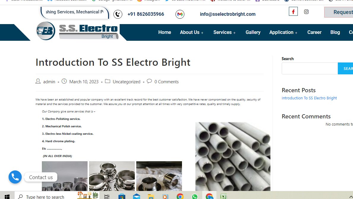 SSElectrobright's tweet photo. We have added new blog on our website visit now..
https://t.co/Fi47bWb64g
#blog #sselectrobright https://t.co/7QuxQDErPT