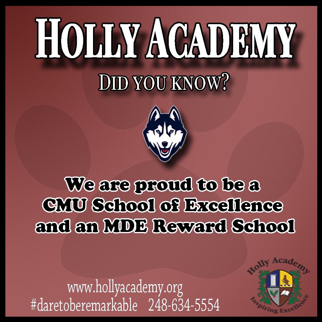 hollyacademymi's tweet image. #characterdefinesus
#CMUcharters 
#MIcharterstory
#powerofthepack
#charterschools
#education