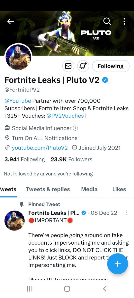 HolyFel's tweet photo. @FortnitePV2 Goodluck everyone https://t.co/bgzwxWZ4HR