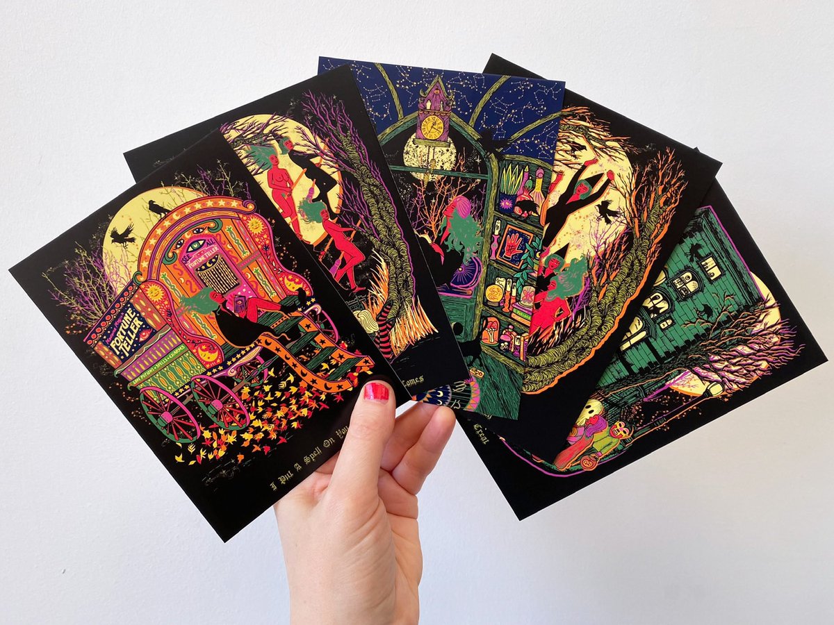 Everything’s got ridiculous expensive so I wanted to offer a cheaper option for gifts or for yourself. I’ve got loads of new postcards up in my Etsy. Available in packs or individually. 💜

#postcards #postcrossing #artisforeveryone