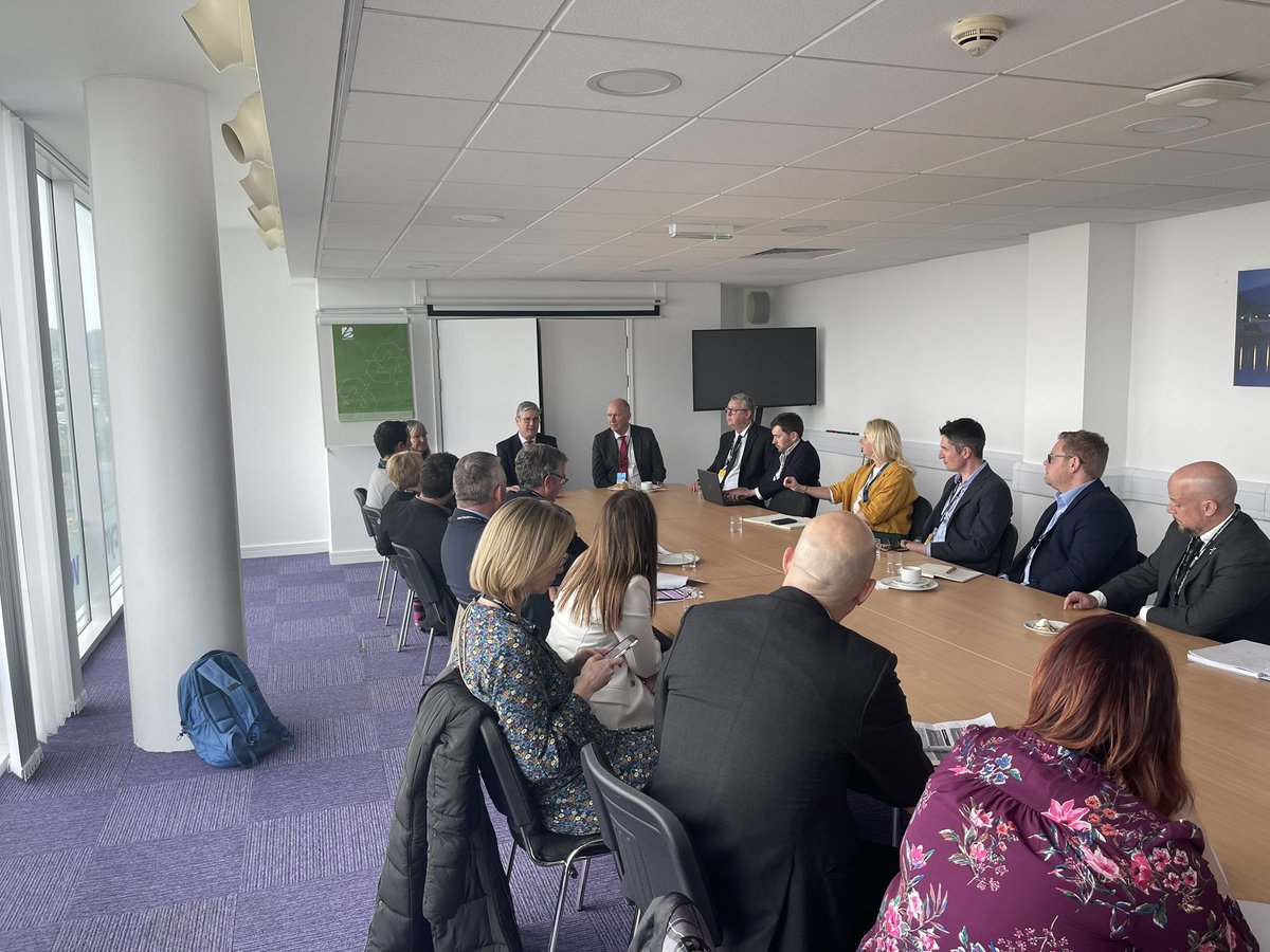 Discussing floating offshore wind opportunities for Wales in the Celtic Sea <a href="/JulieJamesMS/">Julie James MS</a> <a href="/DavidReesMS/">David Rees for Afan Ogwr Rhondda</a> <a href="/SKinnock/">Stephen Kinnock</a> <a href="/Keir_Starmer/">Keir Starmer</a> <a href="/mh_port/">Port of Milford Haven</a> <a href="/Pembrokeshire/">PembrokeshireCC</a> <a href="/NPTCouncil/">Neath Port Talbot Council</a> <a href="/abports21/">ABP: the UK’s leading ports group</a>