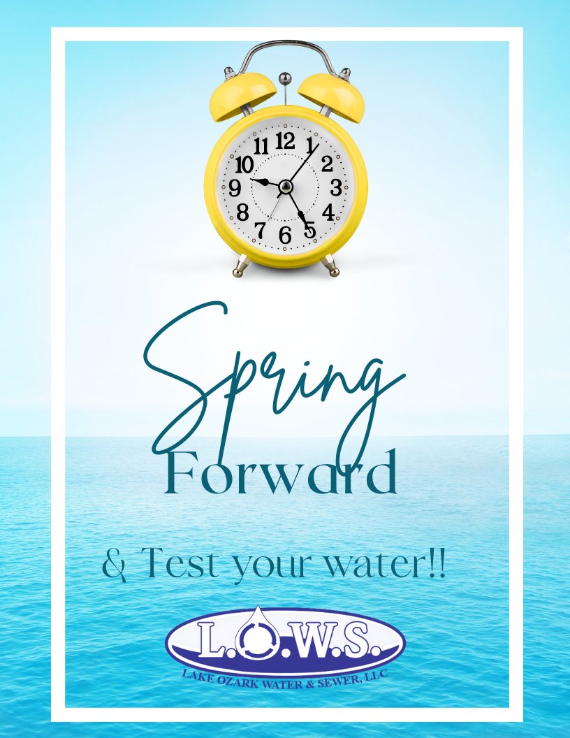 It’s Daylight Savings Time- which is a great time of year to schedule your annual water test if you’re on a private or shared well!  Stop by and pick up a FREE test kit this week - and don’t forget to SPRING FORWARD!!! #watertest #drinkingwater #springforward #lows