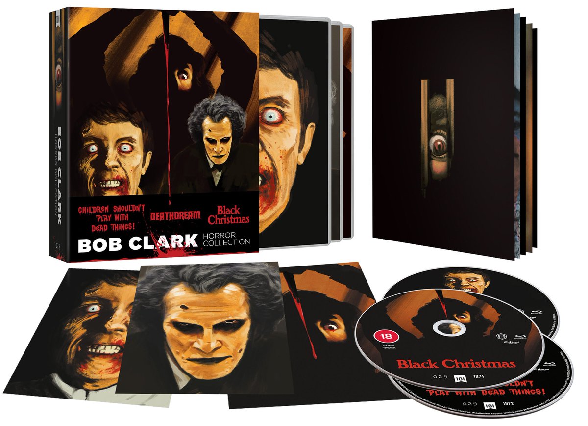 killianhgore's tweet image. Pretty cool looking new Bob Clark box set coming from 101 Films this April.
101-films-store.com/products/bob-c…

#101films #horror #bluray #bobclark