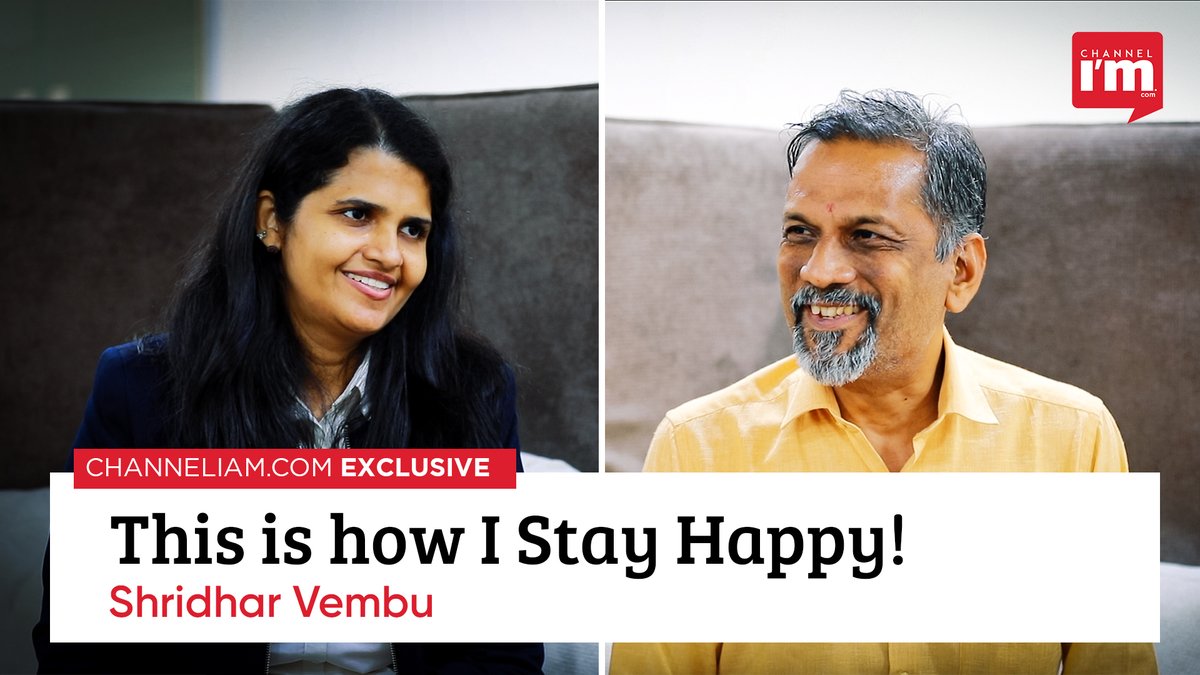 Channeliam's tweet image. Interview with Sridhar Vembu, Founder and CEO of Zoho Corporation, by Nisha Krishnan, CEO and Co-founder, Channeliam.com

en.channeliam.com/2023/03/11/exc…

#zohoceo #zohoceosridharvembu #SridharVembu #ExclusiveInterview #Zoho #enterpreneur  #channeliam