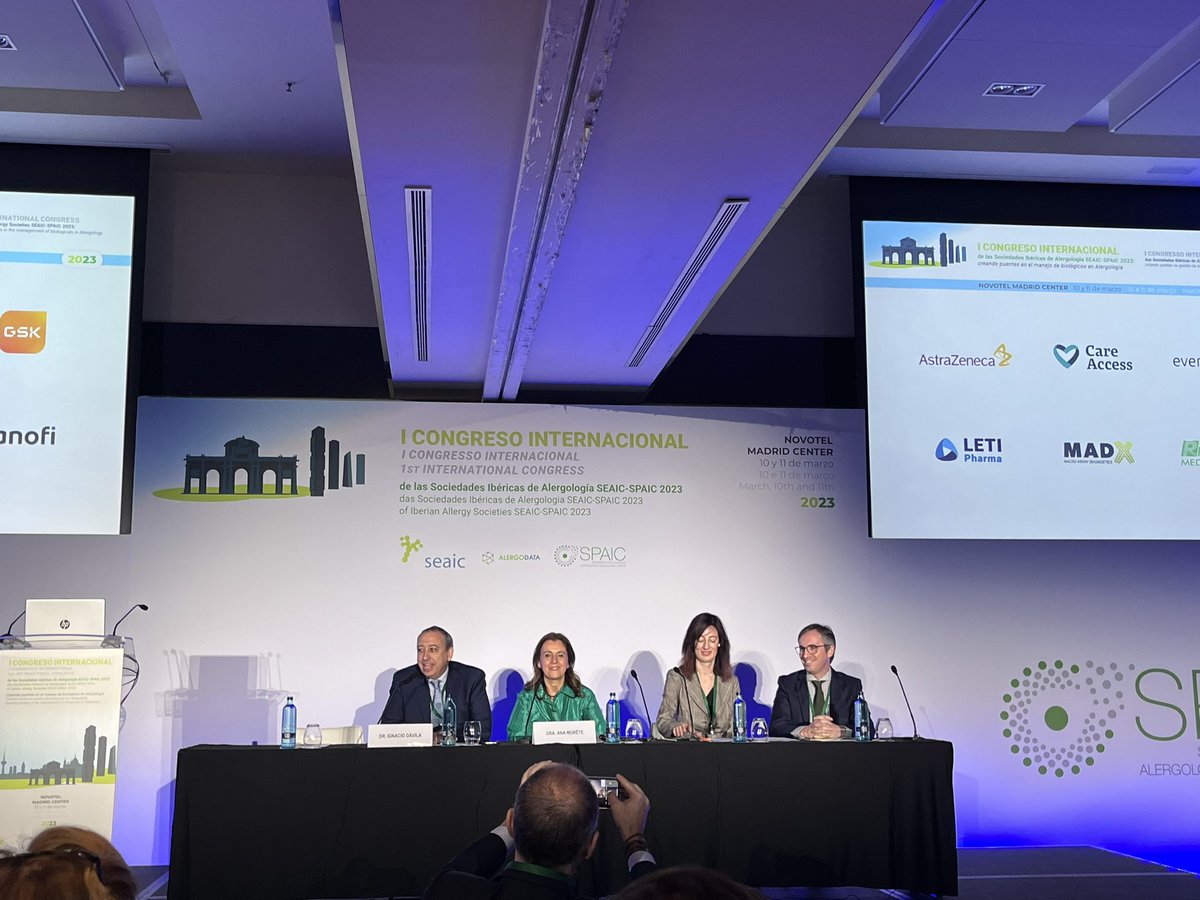 candreubala's tweet photo. Enhorabuena a los organizadores del I congreso Ibérico por la calidad de los temas, de los ponentes y de toda la organización. El primero de muchos más. #iberico2023 #seaic #spaic https://t.co/joqKyiTCi2
