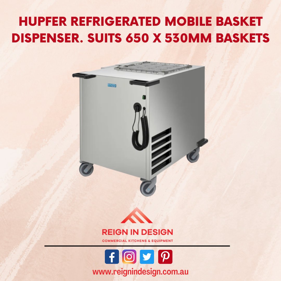 in_equipment's tweet photo. Hupfer refrigerated mobile basket dispenser. Suits 650 x 530mm baskets
Get Yours - https://t.co/e3aHT736Cy
#Reignindesign #Commercial #Australia #Design #initialdesign #Kitchen #commercialequipment #crockerydispensers #refrigerator https://t.co/agdcupNq1a