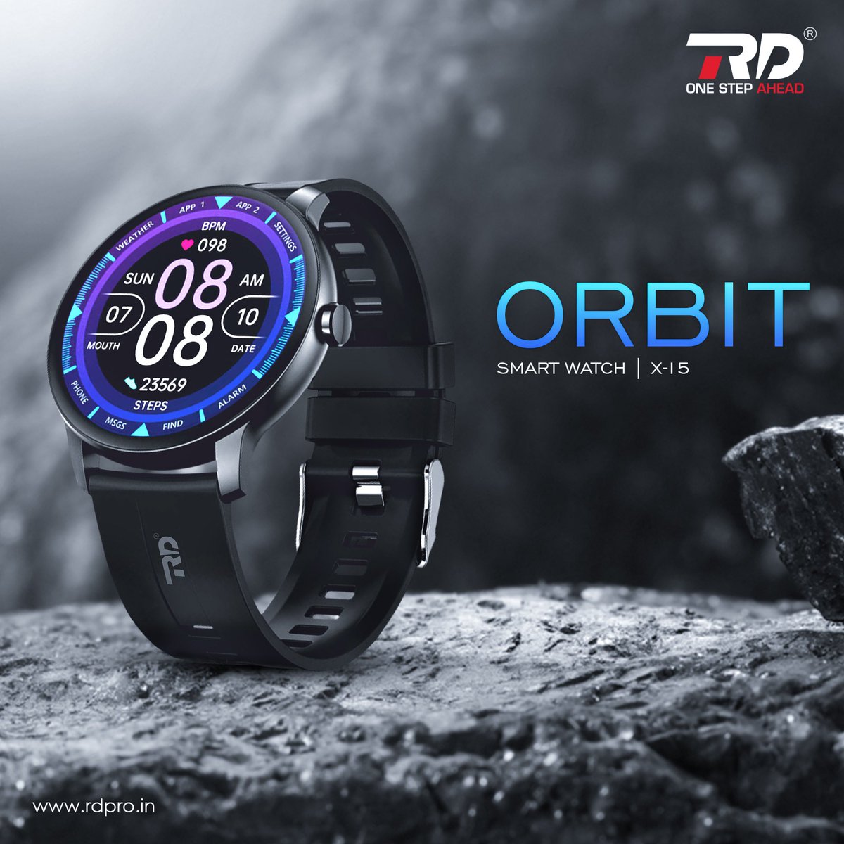 rd_india1's tweet photo. Stay fashionably on time with the perfect accessory for any trendsetter!😊

#BeAMultitasker #rd #RdMobileAccessories #smartwatch #trendy #multisports #healthmonitoring #style #time #SaturdayThought https://t.co/w5RYDSf50C