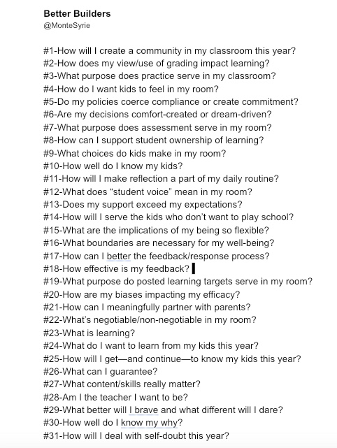 MonteSyrie's tweet photo. Better begins with a question.
#BetterBuilders
#Project180 https://t.co/QWmOmx5HO6
