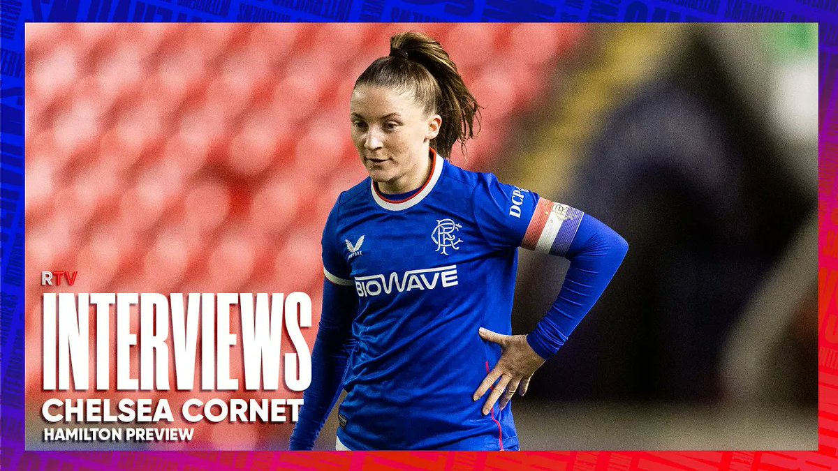 Rangers Women on Twitter "🎙️ Chelsea spoke to RangersTV as we