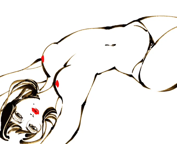 「飼い慣らす」今日は趣味絵に没頭したので明日からやるべきことに取り組む#イラスト#illustration 