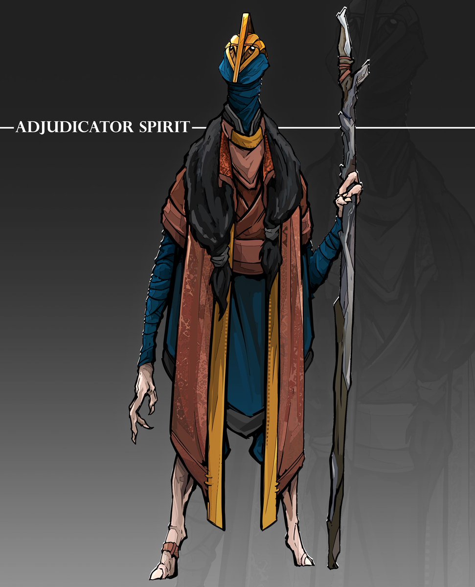 Woolydroid's tweet photo. 7: Adjudicator Spirit

#art #characterart #creaturedesign #conceptart #fantasyart #fantasy https://t.co/bNSHa1QPaM