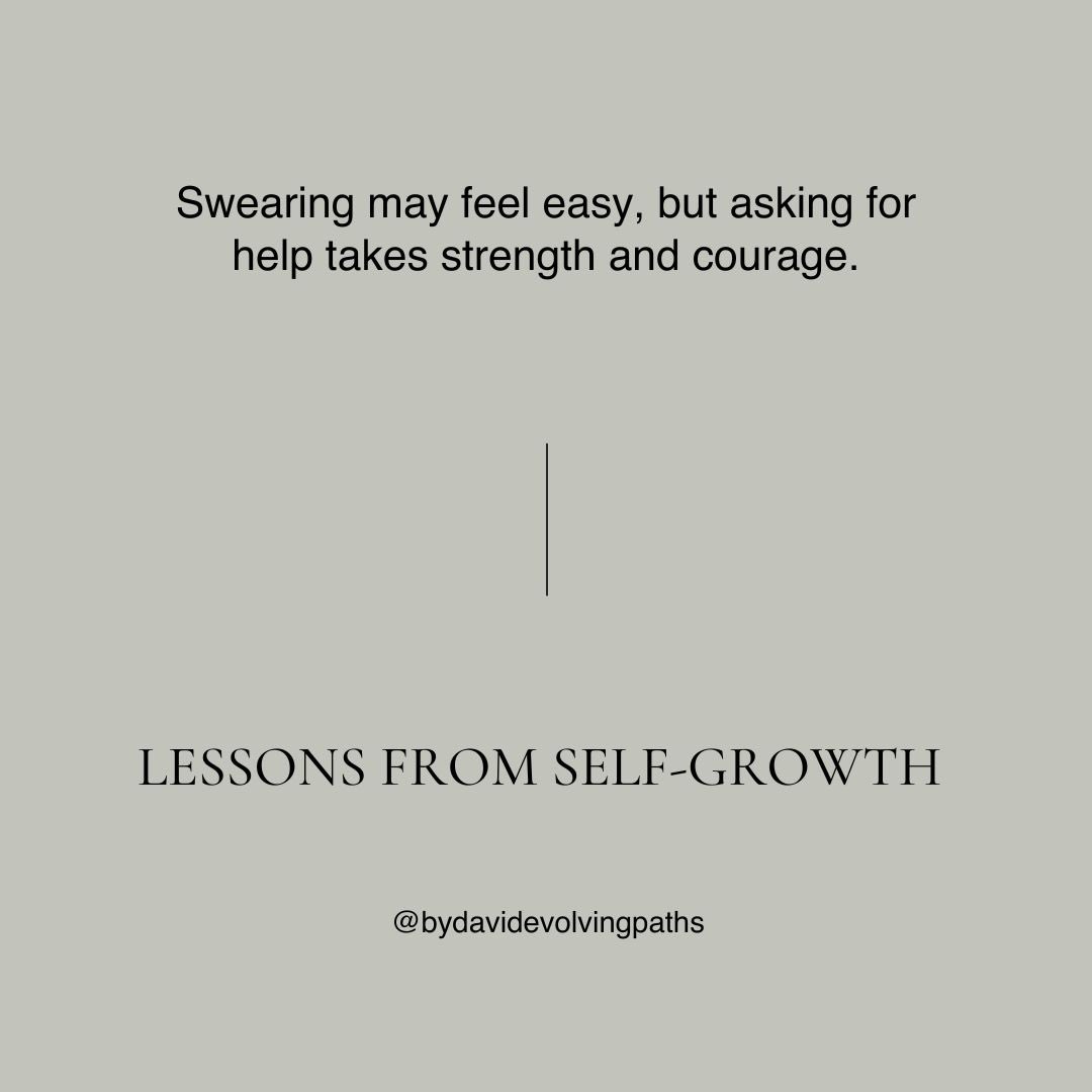 dduarte_BCN's tweet image. Growing up we learned that is easier to say fuck you than say I need help. Don&apos;t be afraid to speak up when you need support. #AskingForHelp #Strength #Courage