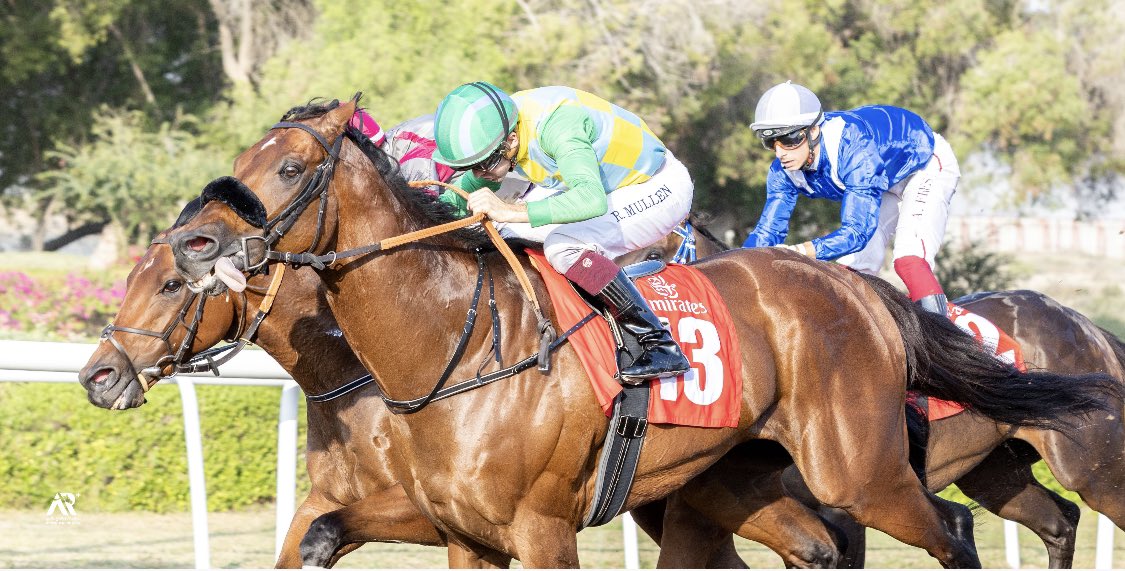 Dubai Racing Club (@racingdubai) on Twitter photo Congratulations SECRET AMBITION! 🏆
Our 2021 G2 Godolphin Mile winner bounced back to form today, with a win in the <a href="/jarcOfficial/">Jebel Ali Racecourse</a> Classic for <a href="/BhupatSeemar/">Bhupat Seemar</a> and <a href="/rpmullen1/">richard mullen</a>. Congratulations SECRET AMBITION! 🏆
Our 2021 G2 Godolphin Mile winner bounced back to form today, with a win in the <a href="/jarcOfficial/">Jebel Ali Racecourse</a> Classic for <a href="/BhupatSeemar/">Bhupat Seemar</a> and <a href="/rpmullen1/">richard mullen</a>.