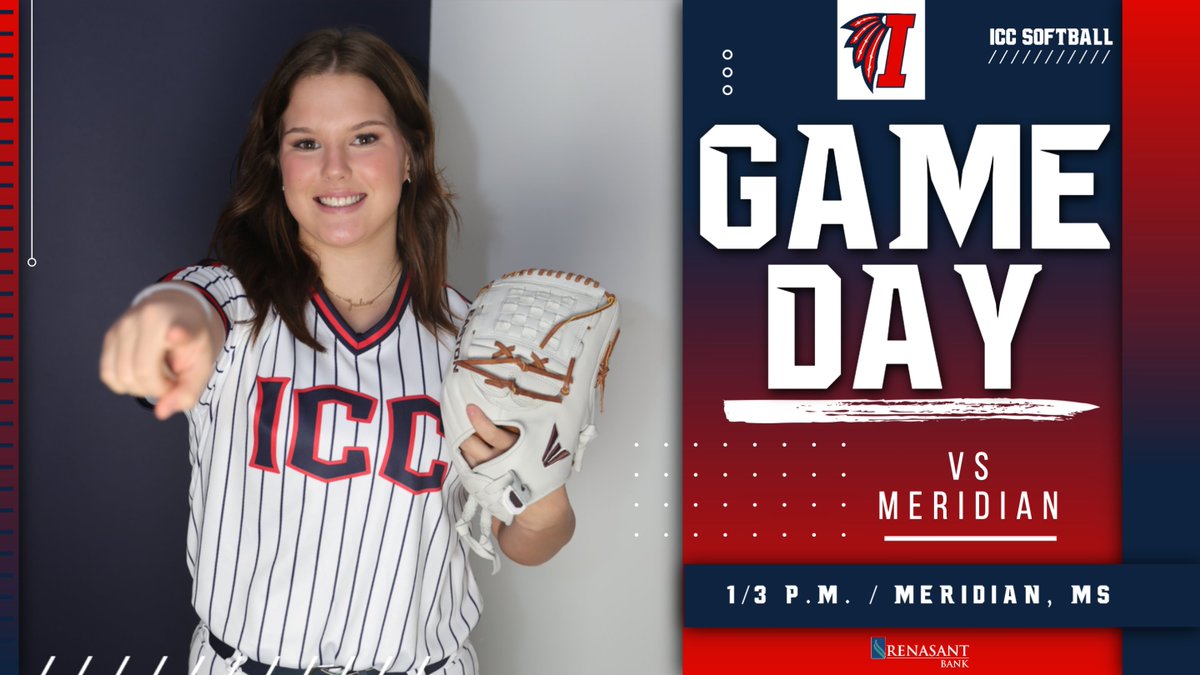Conference opener on the road!
🆚 Meridian
🏟️ Sammie Davidson Complex - Meridian, Miss.
⏰ 1/3 p.m.
🏹 #RollTribe | #ICCSB