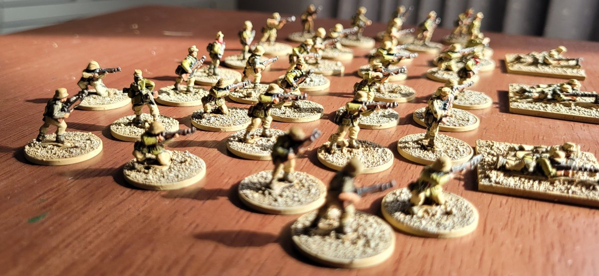 Spiers101's tweet image. 15mm Afrika korps from #westwind #forgedtinbattle to face off against my #LRDG for #DAKATTACK