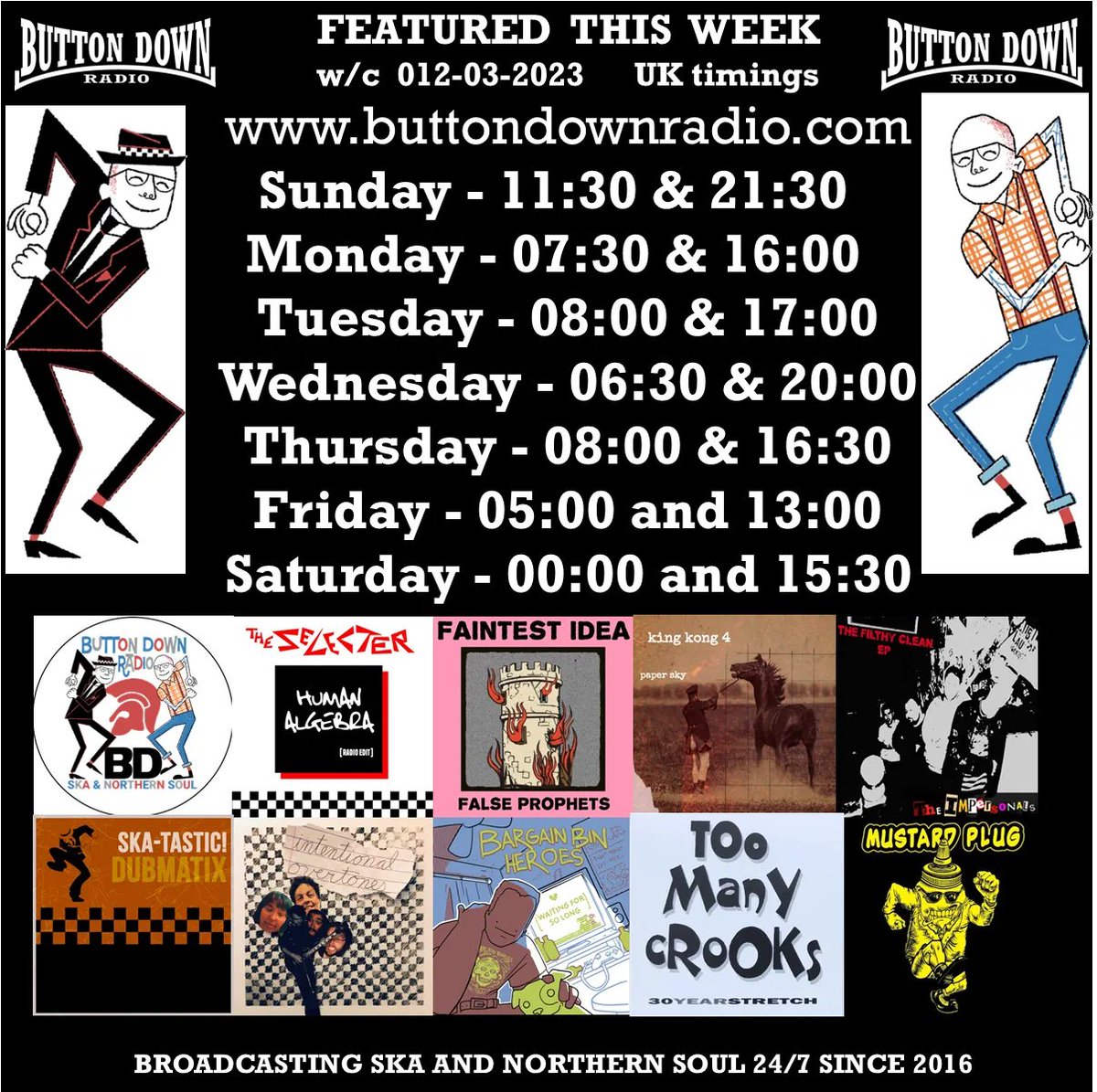 THEiMPERSONALS's tweet photo. From tomorrow our song "Some Geeza's Song" from our new EP will be featured on @buttondownradio ✌️😎✌️
#newmusic #musicians #music #radio #buttondownradio #unsignedband #liveband #gigs #indie #punk #NewRelease #newep #extendedplay #filthyclean #theimpersonals #fuckthetories https://t.co/6JRdYXLYxo