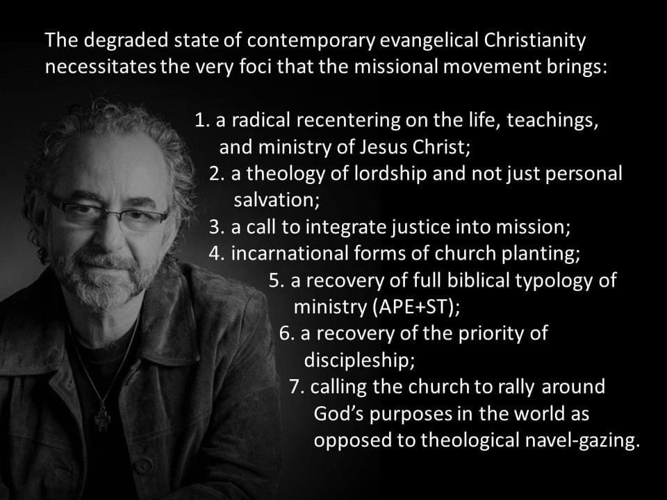 What the missional movement brings to the equation…
