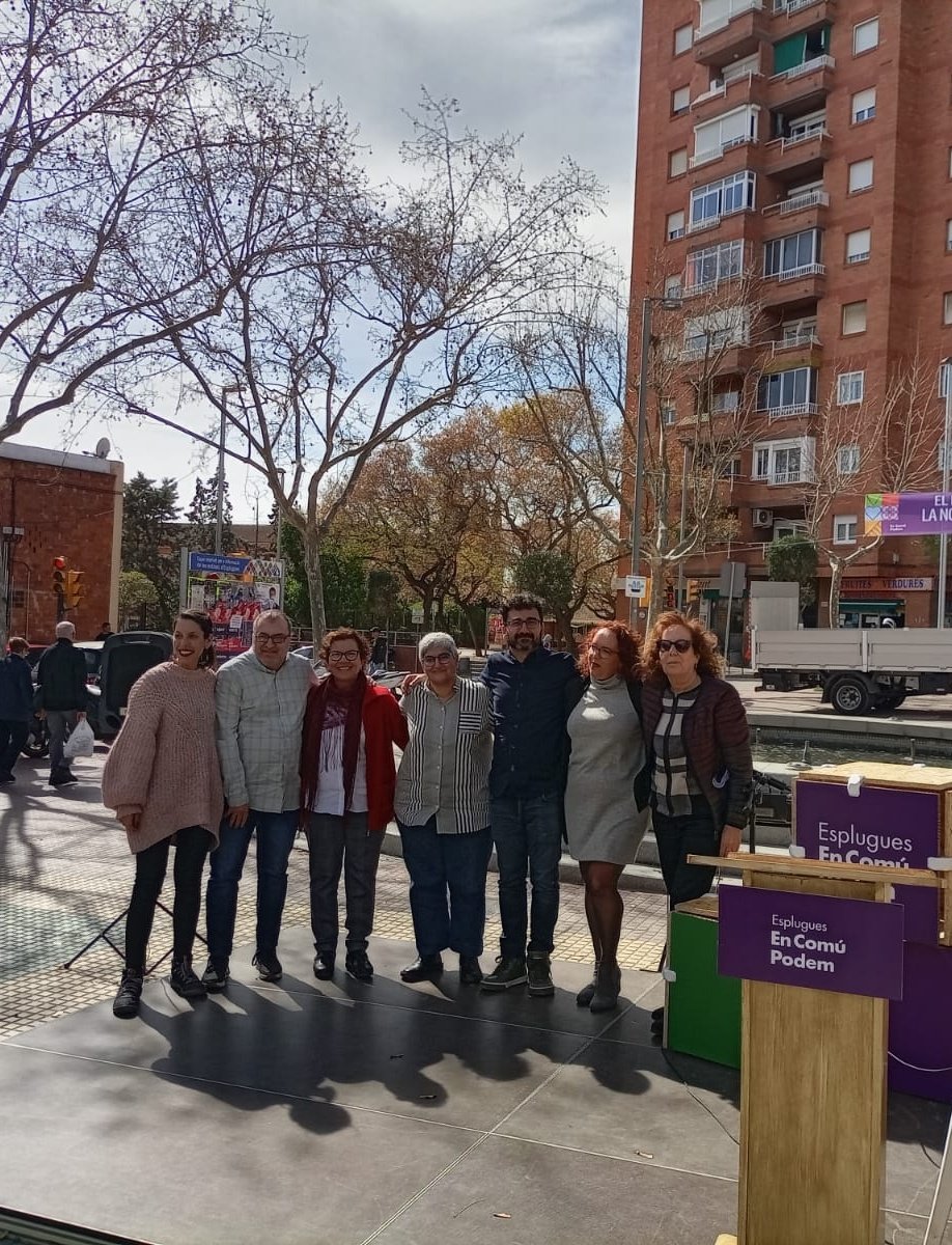 A #Esplugues tenim projecte i una candidatura de superheroïnes de barri que el representa magníficament. Ha estat un plaer participar a l'acte de Presentació de les 5 Primeres de la Llista de <a href="/EsplEnComuPodem/">EspluguesEnComúPodem</a> #SumatAlSentitComú