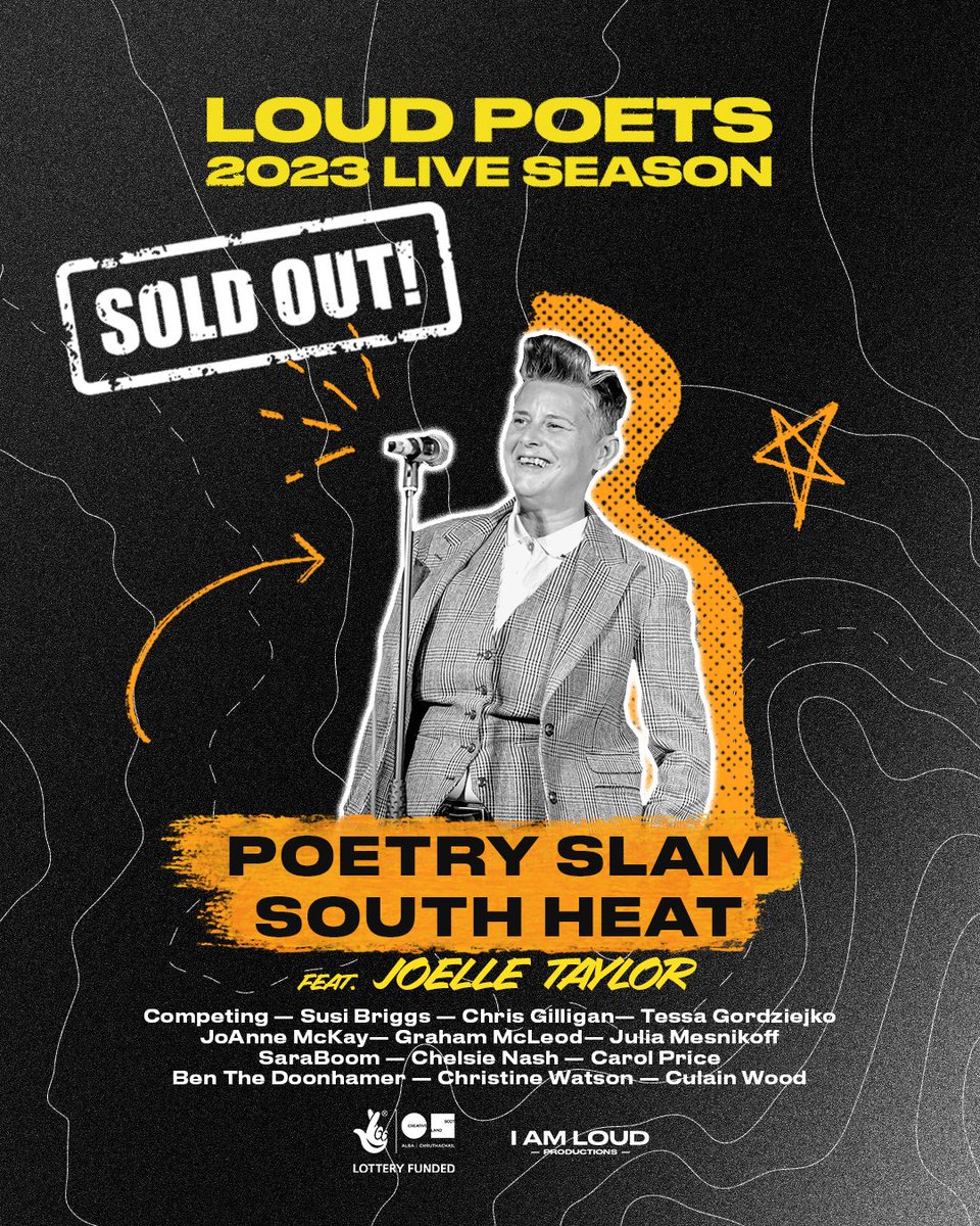 IAmLoudPro's tweet image. We are officially SOLD OUT for tonight's slam at @TheStovies in Dumfries! If you managed to grab a ticket, we will see you there!

If you have a ticket you no longer need, please email hello@iamloud.co!

#IAmLoud #LoudPoets