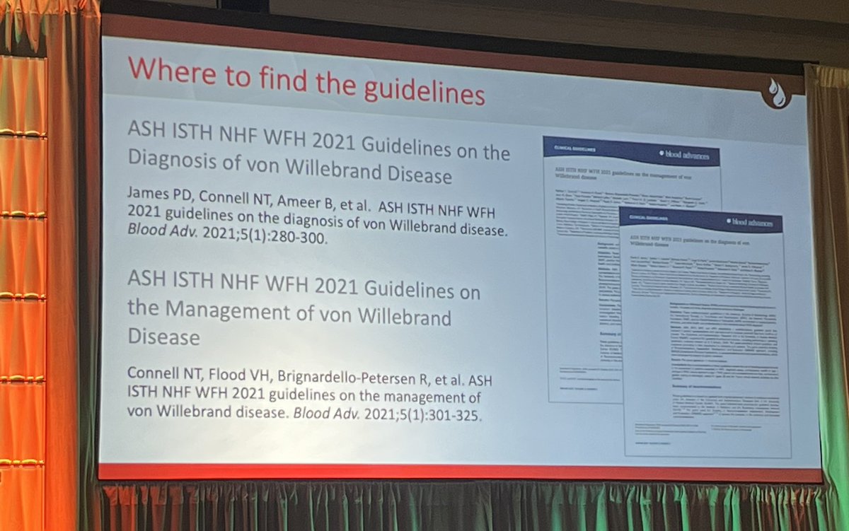 Nathan Connell MD describes the development of #vonwillebranddisease #VWD diagnostic guidelines #htrs2023 @HTRStoday