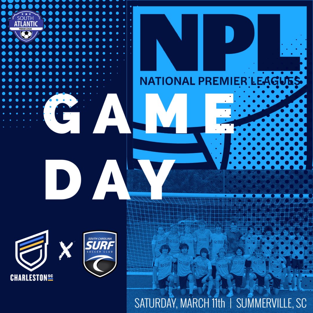 CHS_SoccerClub's tweet image. GAMEDAY ⚽️🥅🎉

Best of luck to our CSC teams competing in South Carolina League games across the state and locally!

Our NPL boys host SC Surf TODAY as well!  🤝⚽️

“Play smart, work hard and have FUN!”

#chssoccerclub
#IndividualDevelopment